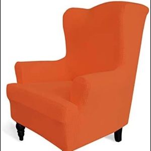 Easy-Going Stretch Wingback Chair Sofa Slipcover 1-Piece Sofa Cover Furniture